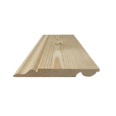 Ogee/Torus Reversible Pine Skirting 225mm x 25mm - over 3m